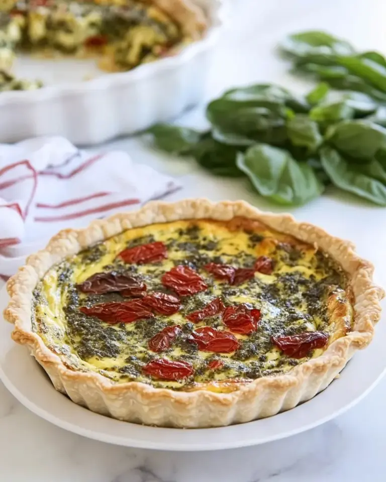 Pesto Quiche