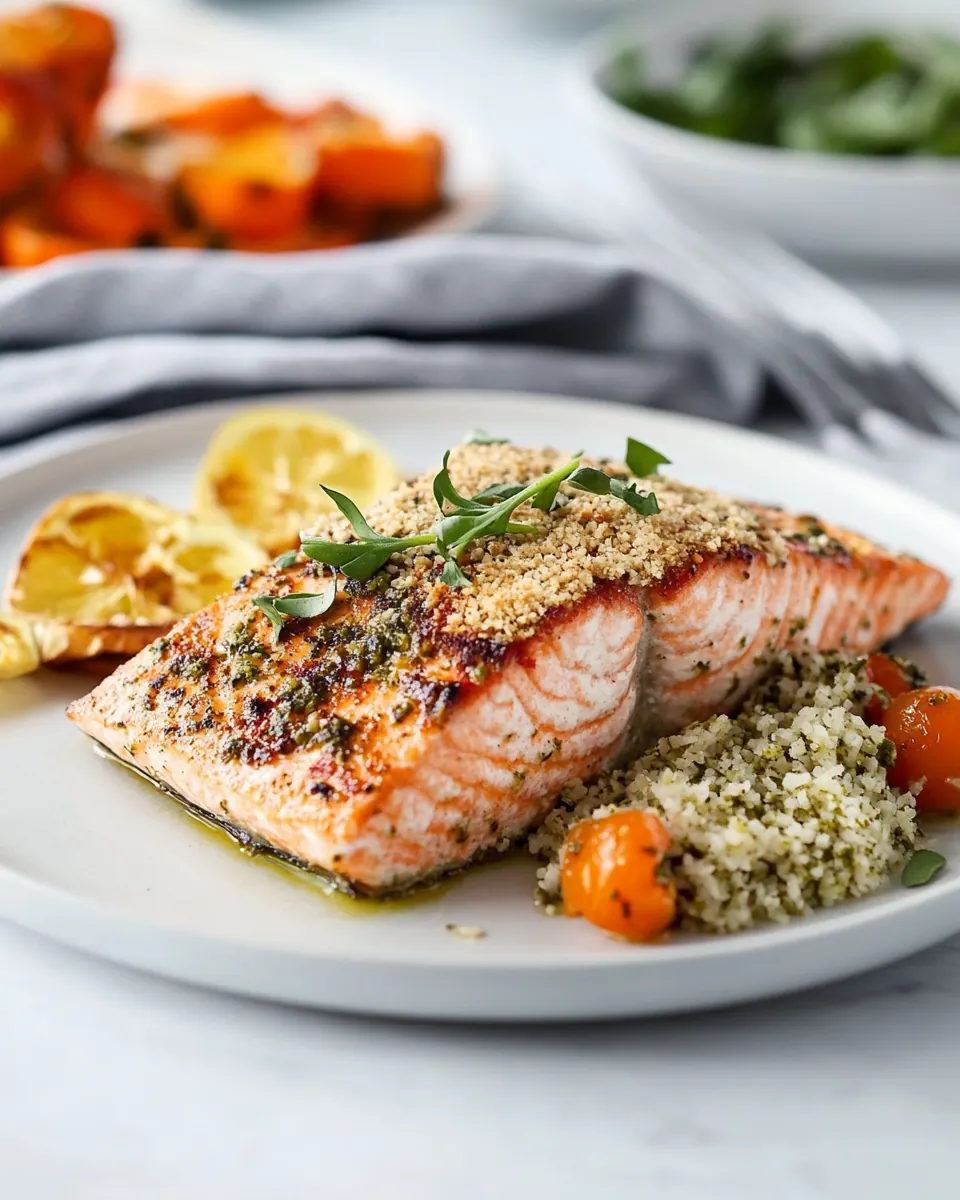 Pesto Salmon