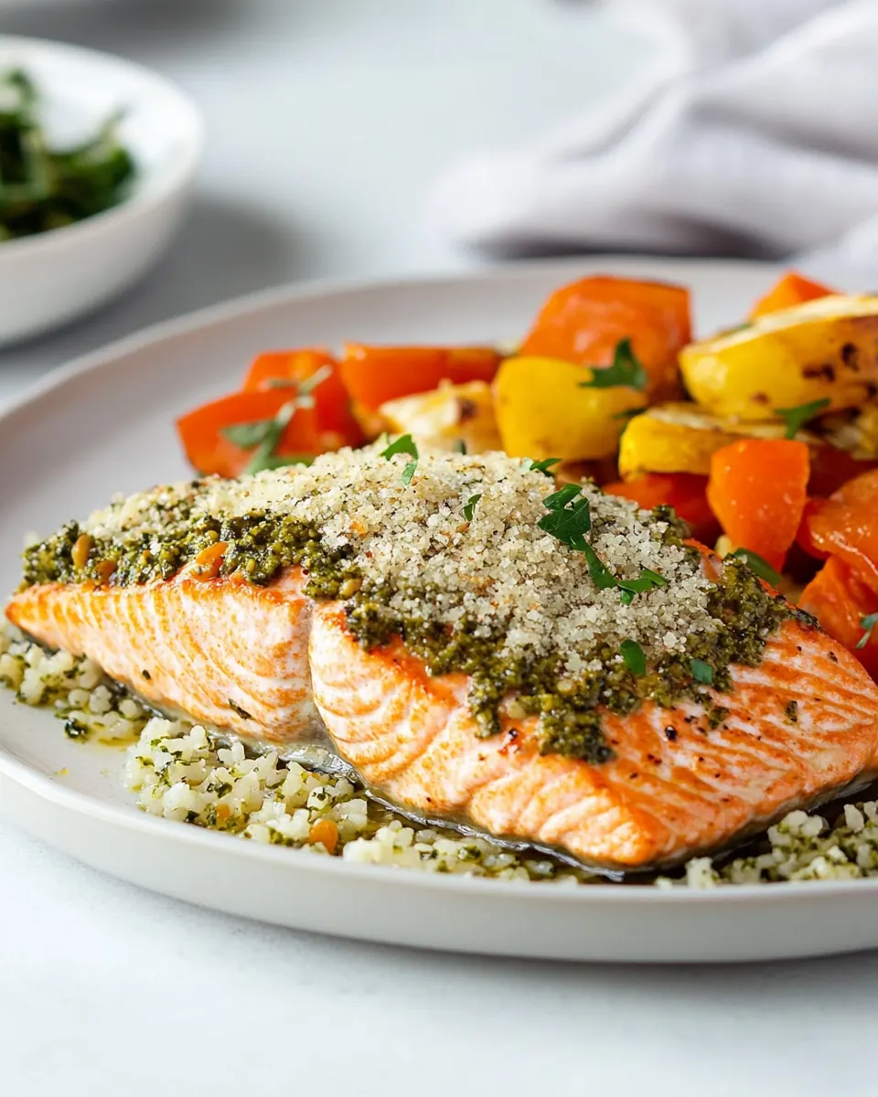 Pesto Salmon