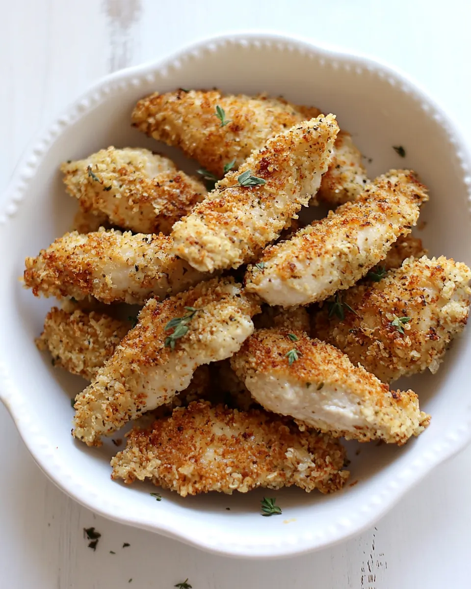 Pickle Brined Chicken Tenders