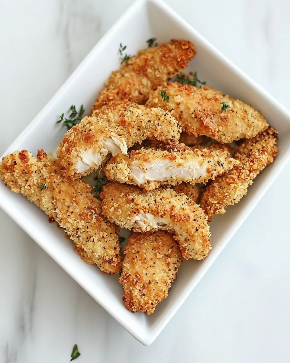 Pickle Brined Chicken Tenders