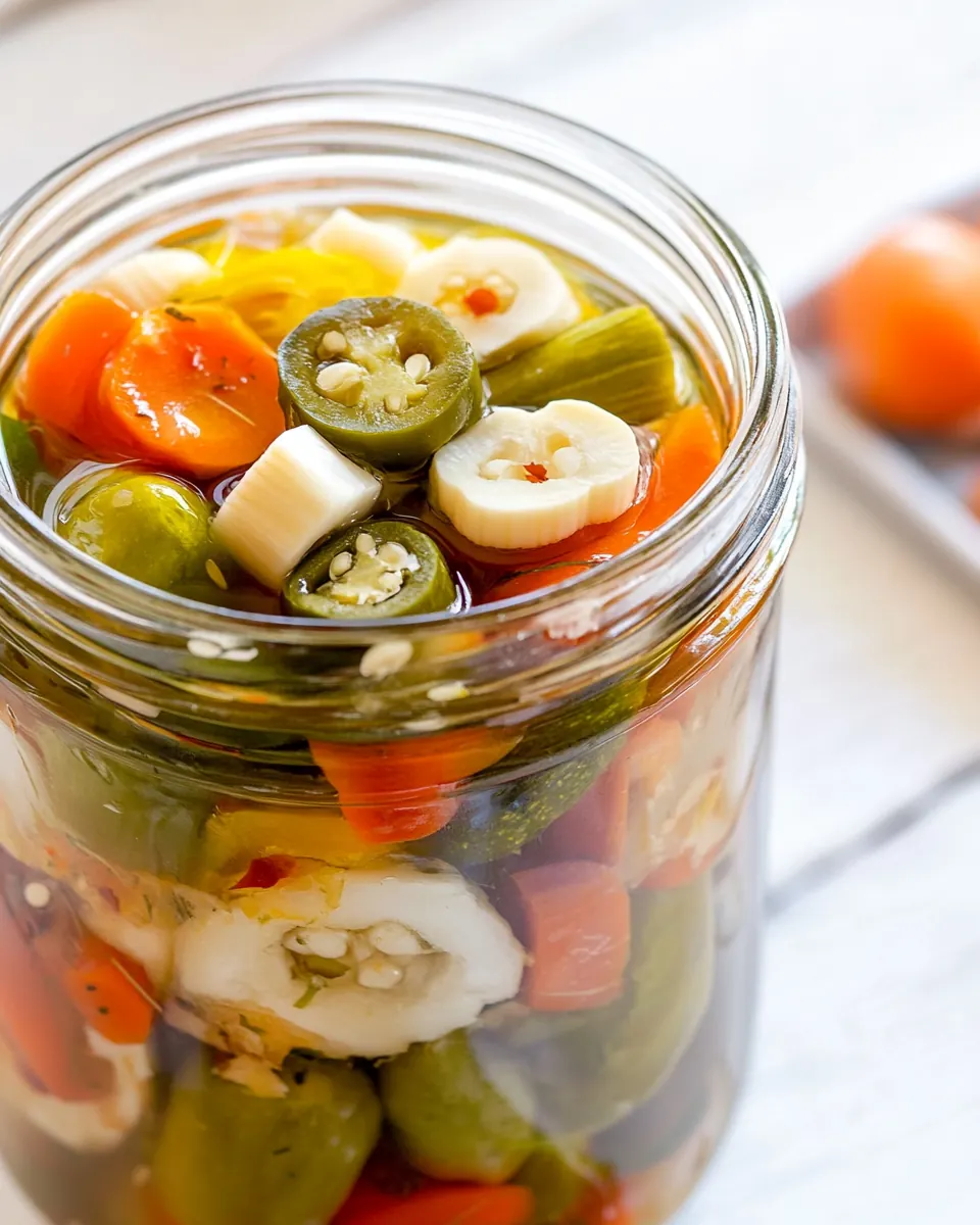 Pickled Vegetables Giardiniera