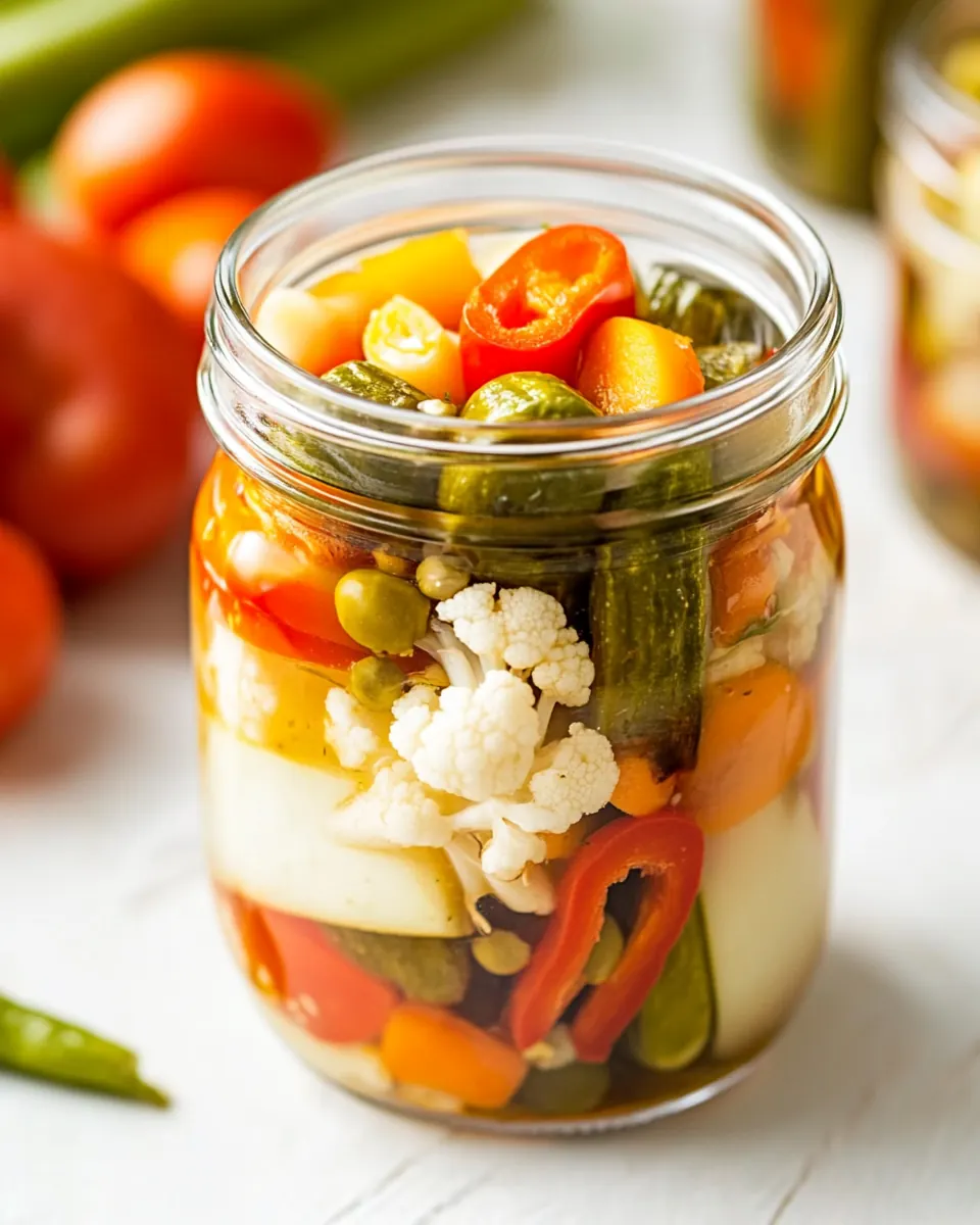 Pickled Vegetables Giardiniera