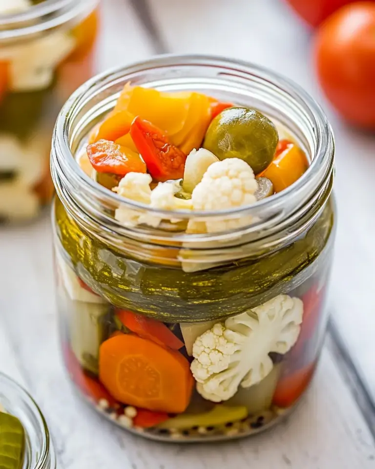 Pickled Vegetables Giardiniera