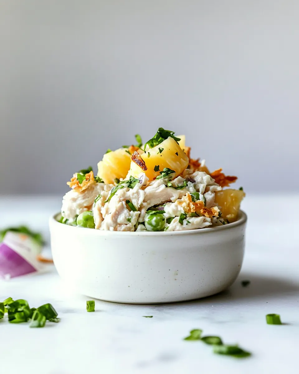 Pineapple Chicken Salad