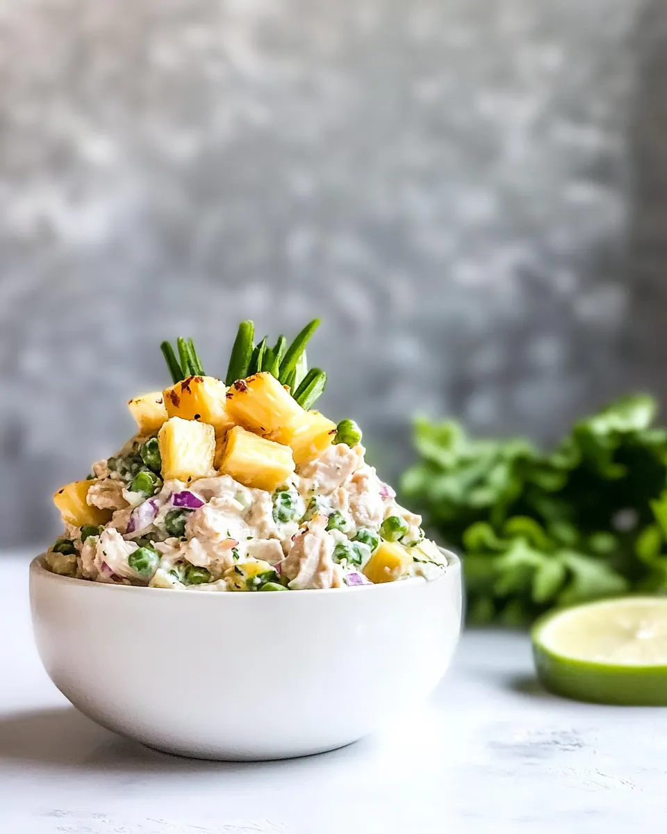 Pineapple Chicken Salad