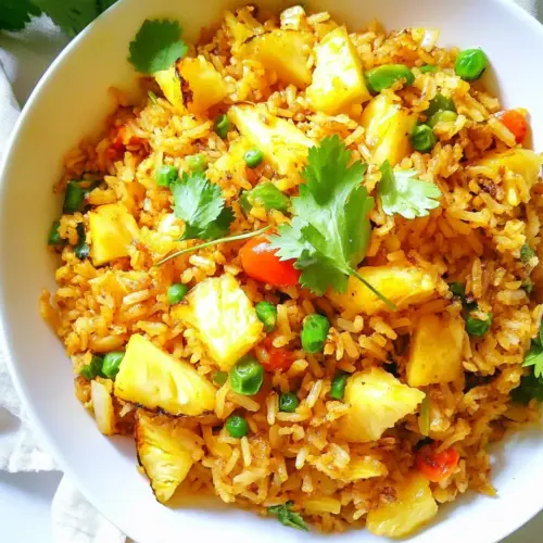 Pineapple Fried Brown Rice
