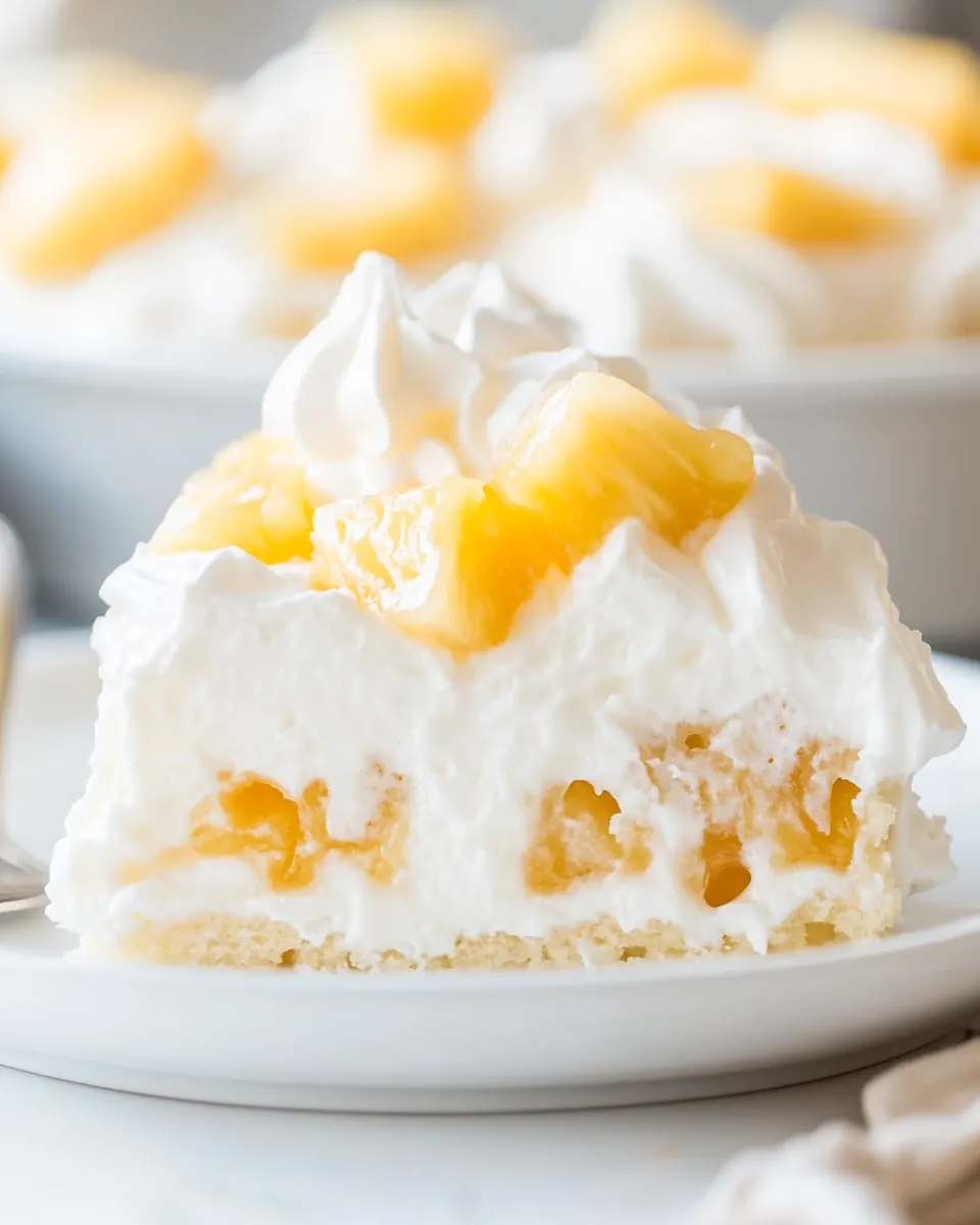 Pineapple Poke Cake