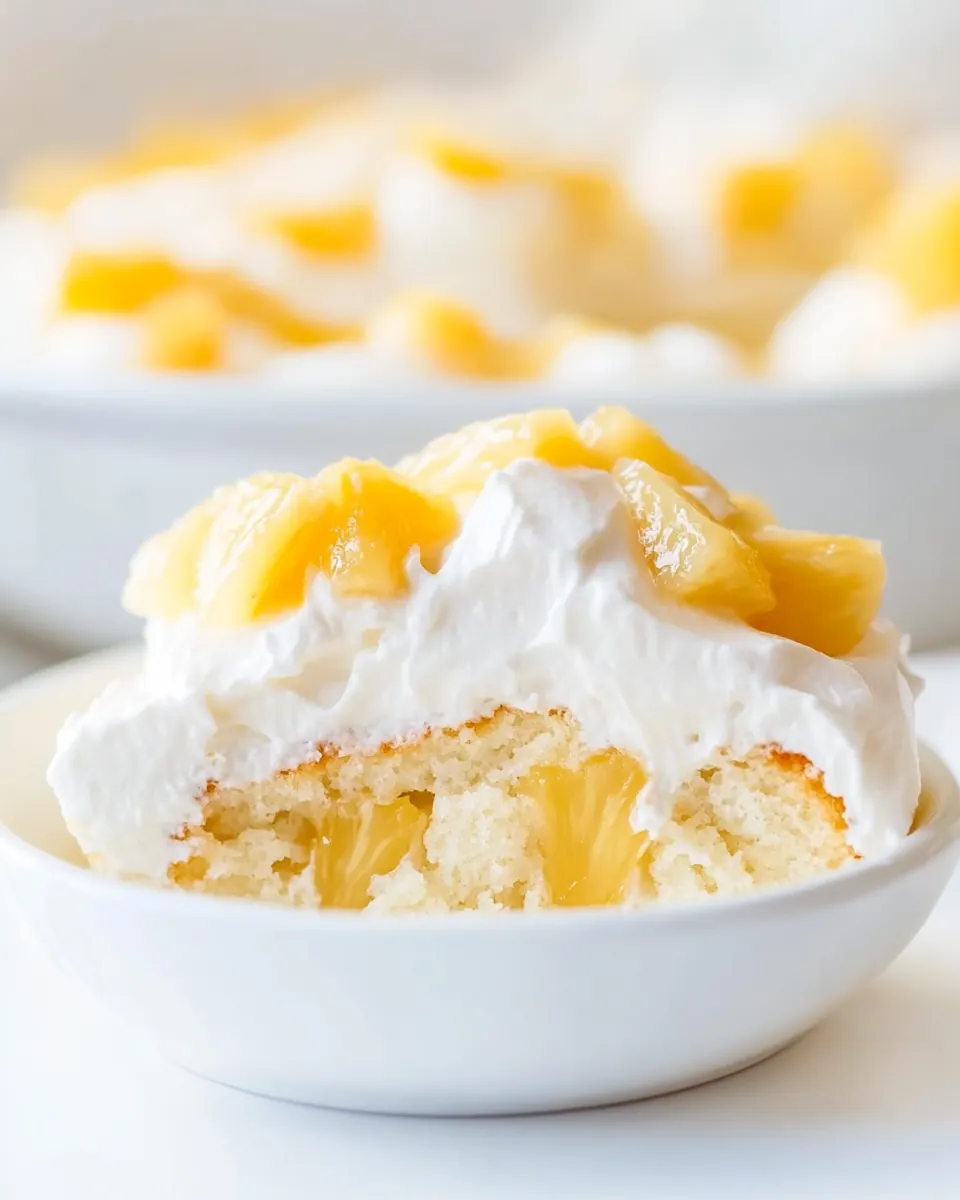 Pineapple Poke Cake