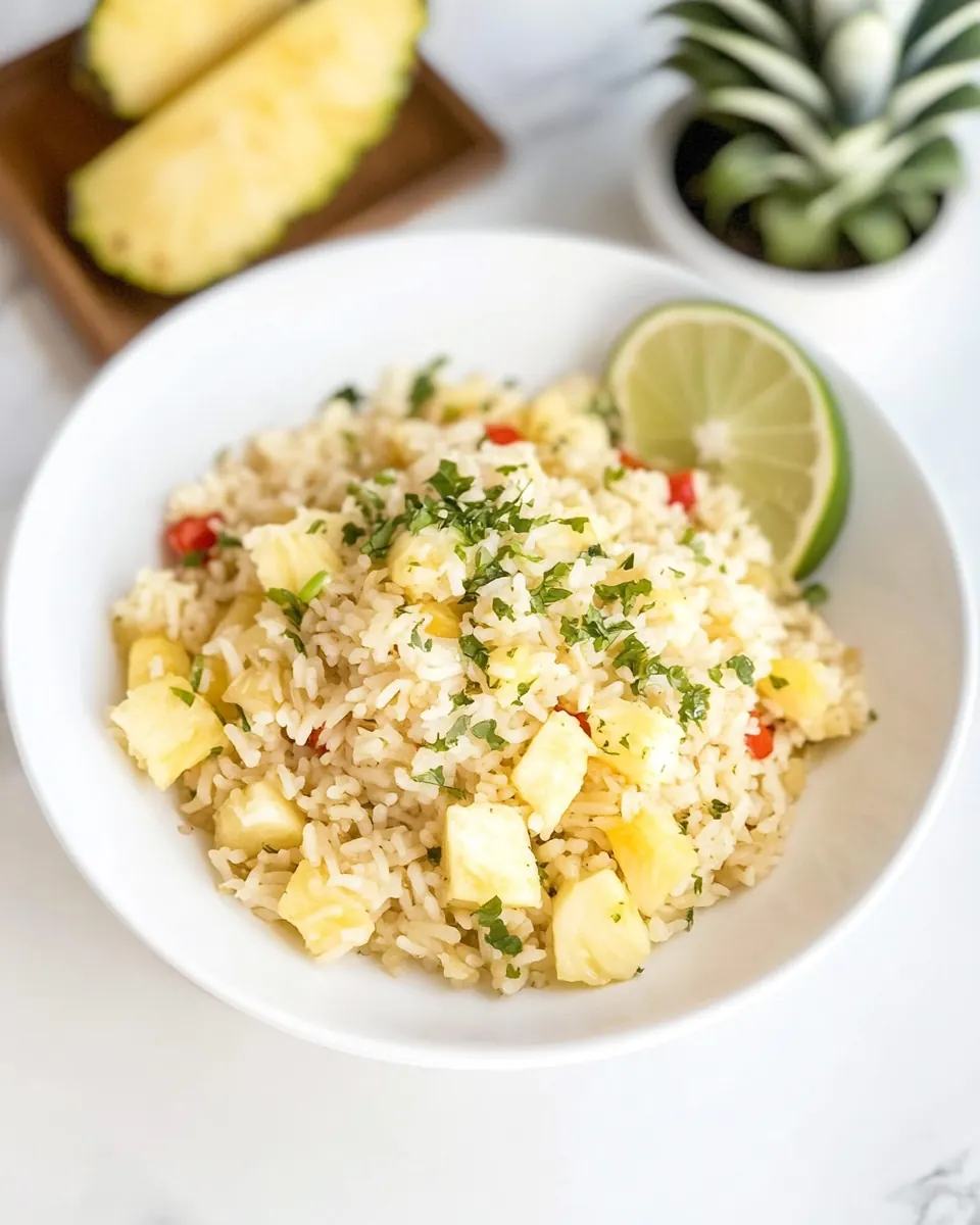 Pineapple Rice