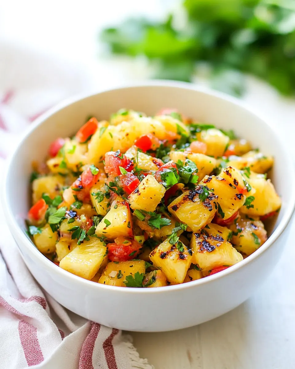 Pineapple Salsa Recipe