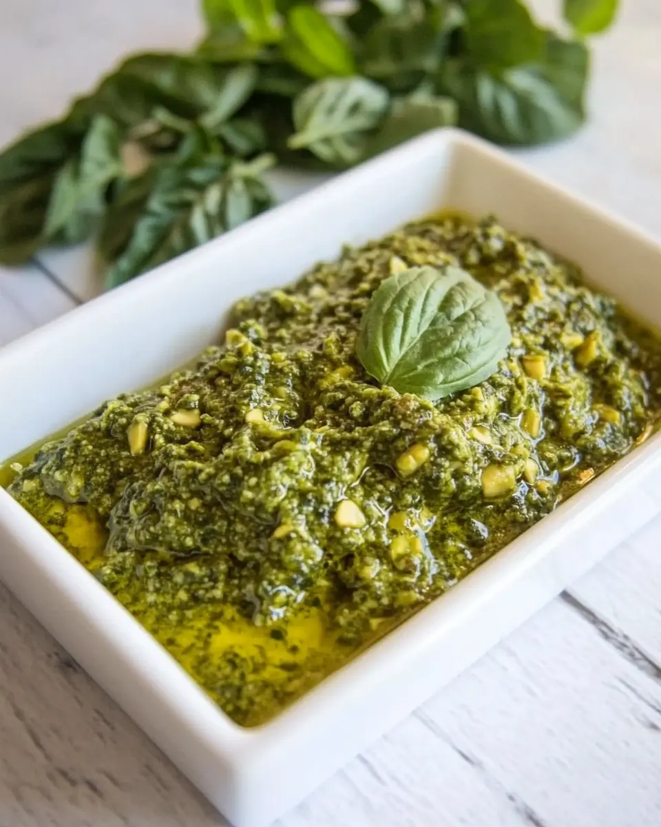 Pistachio Mint Pesto