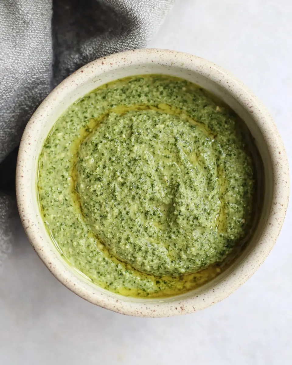 Pistachio Mint Pesto