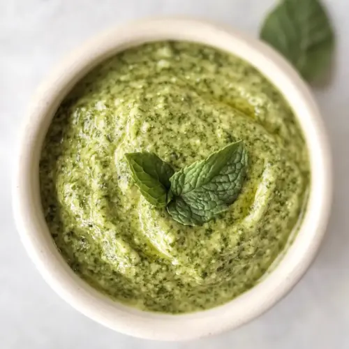 Pistachio Mint Pesto