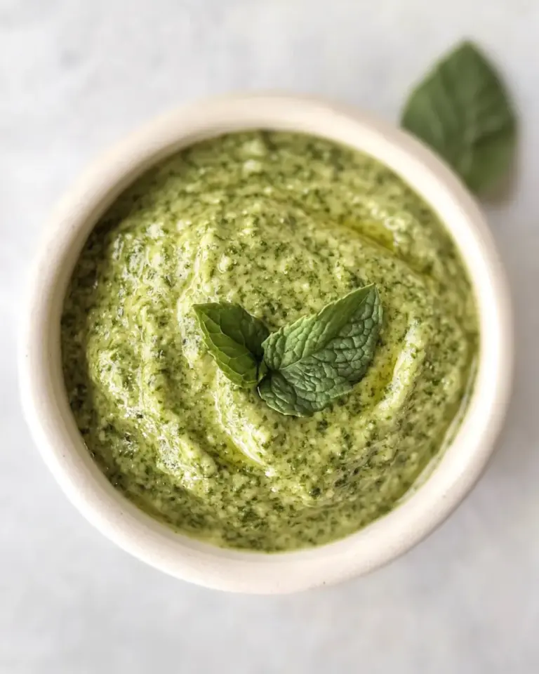 Pistachio Mint Pesto