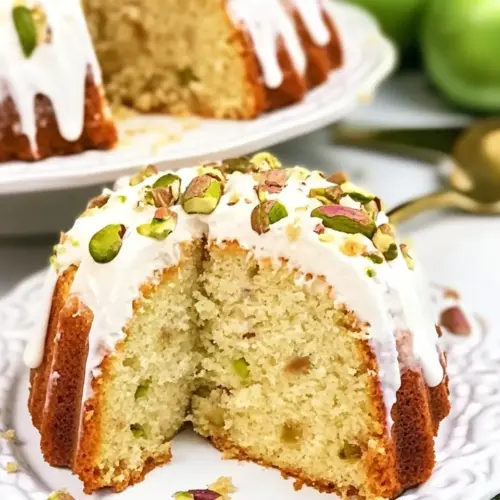 Pistachio Pound Cake