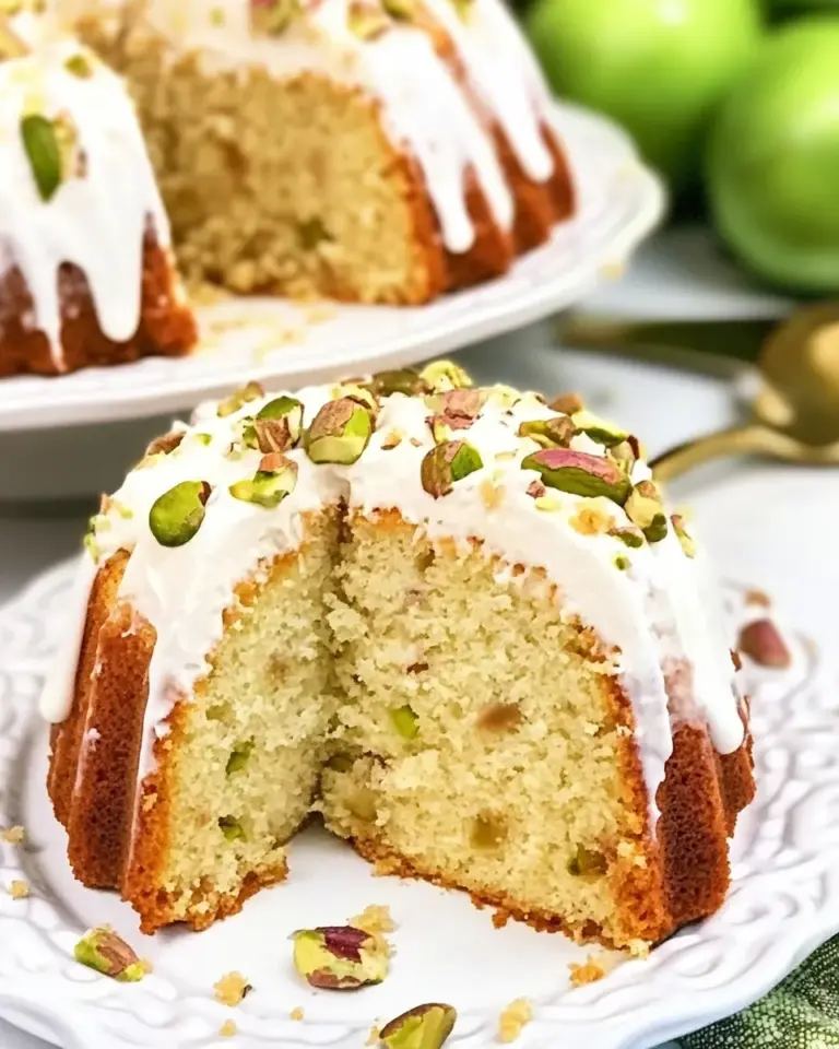 Pistachio Pound Cake