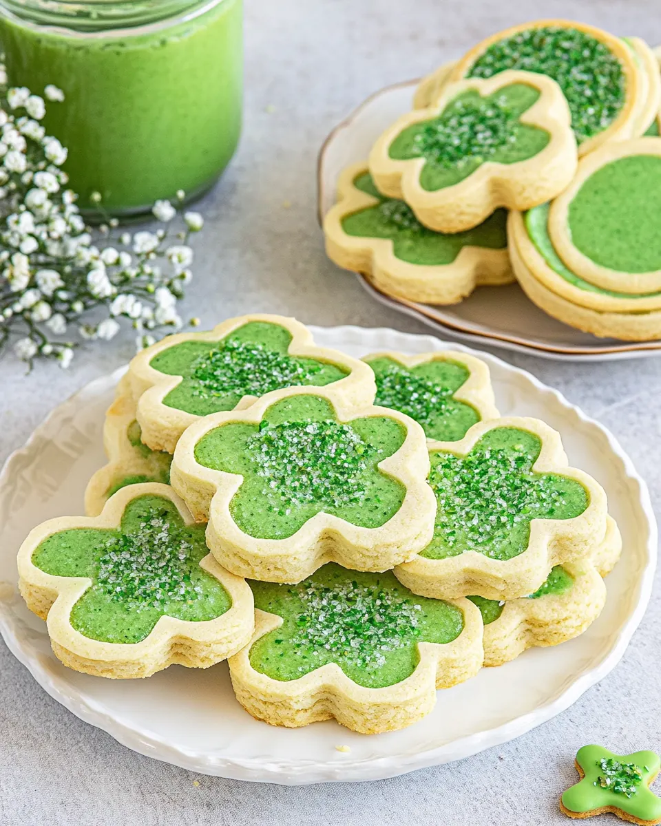Pistachio Pudding Linzer Cookies