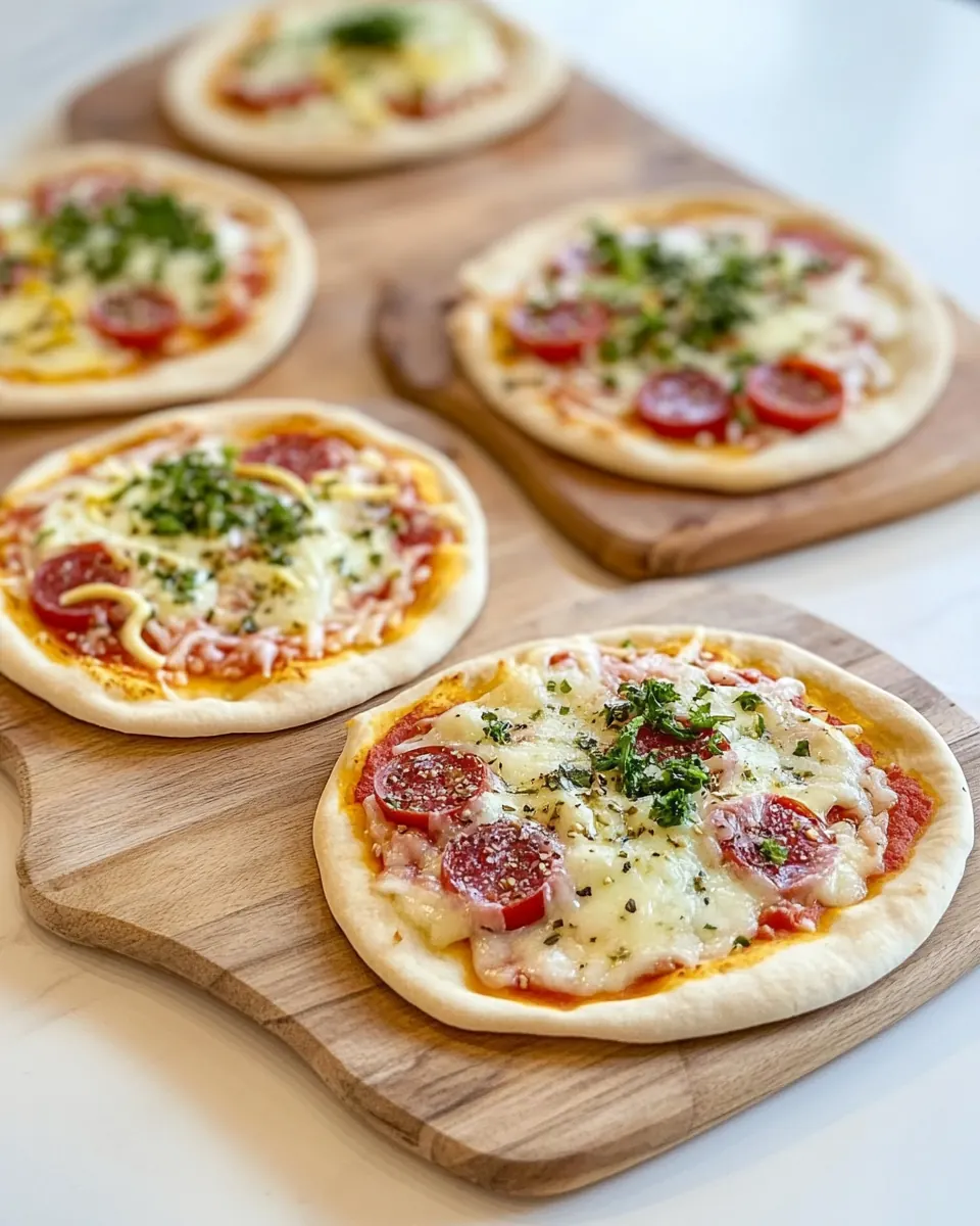 Pita Pizzas