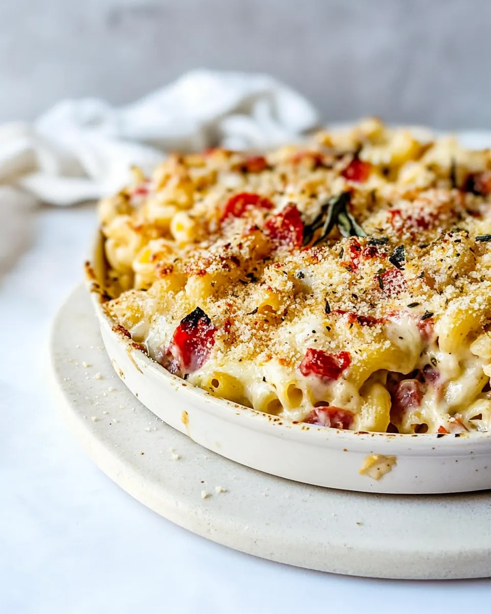 Pizza Supreme Mac and Cheese