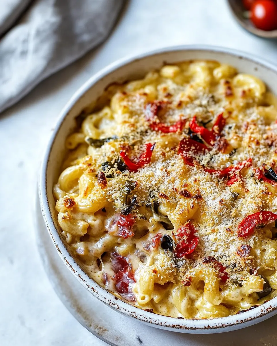 Pizza Supreme Mac and Cheese