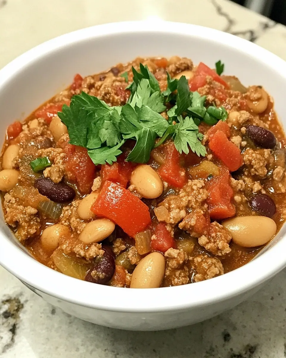 Plant Based Slow Cooker Chili