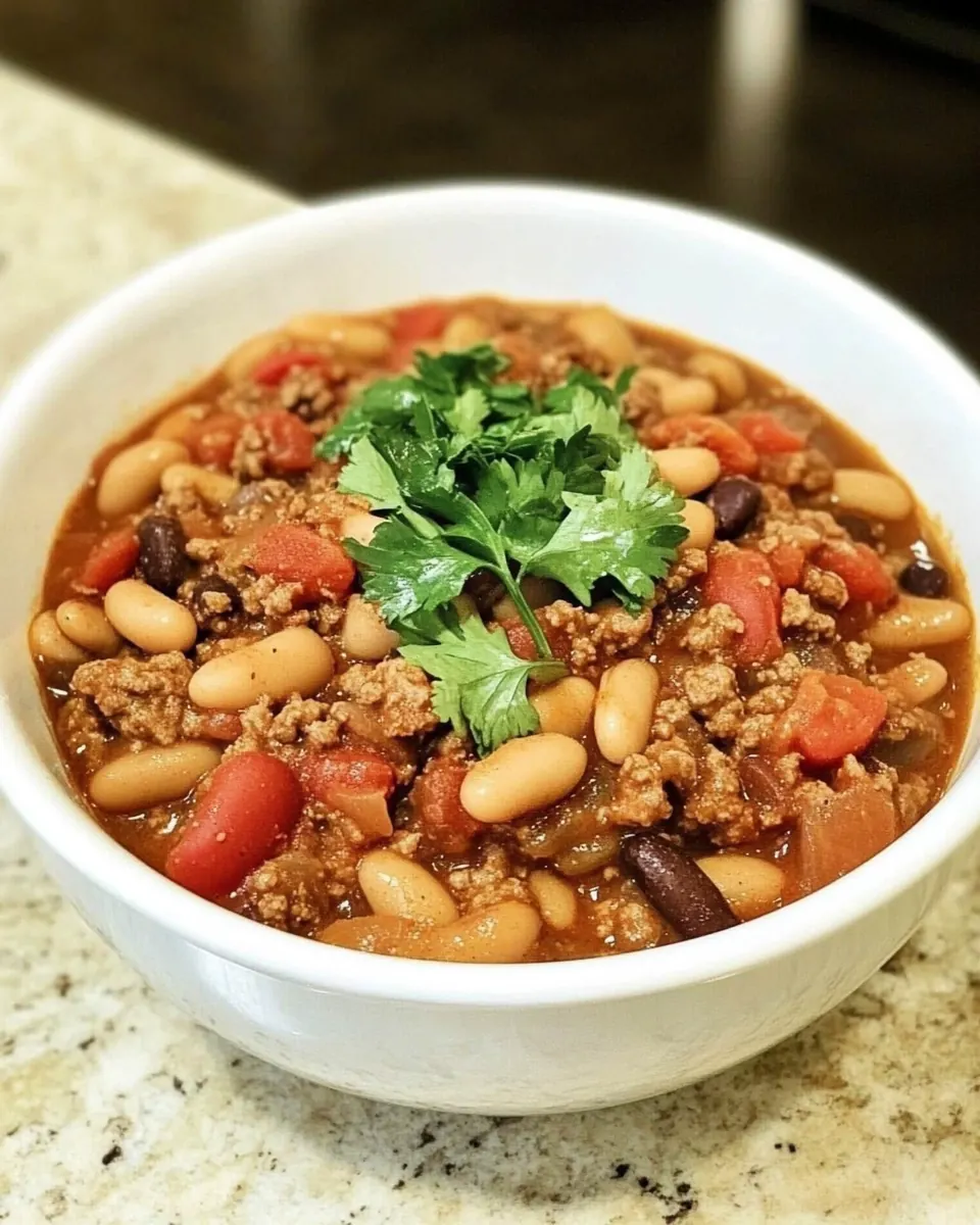 Plant Based Slow Cooker Chili