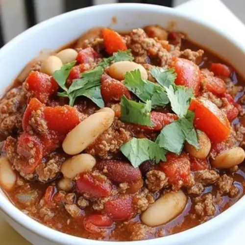 Plant Based Slow Cooker Chili