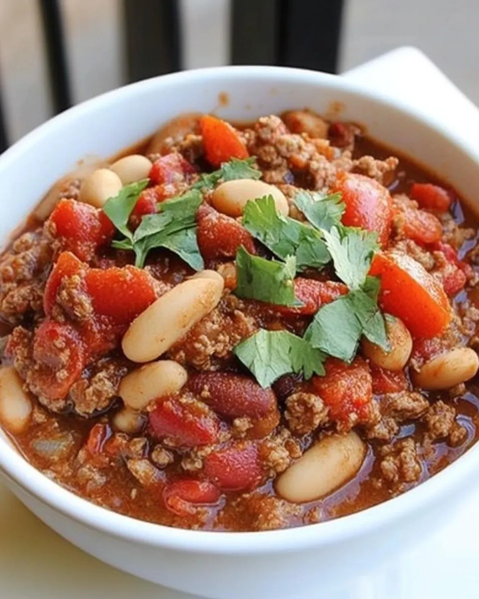 Plant Based Slow Cooker Chili
