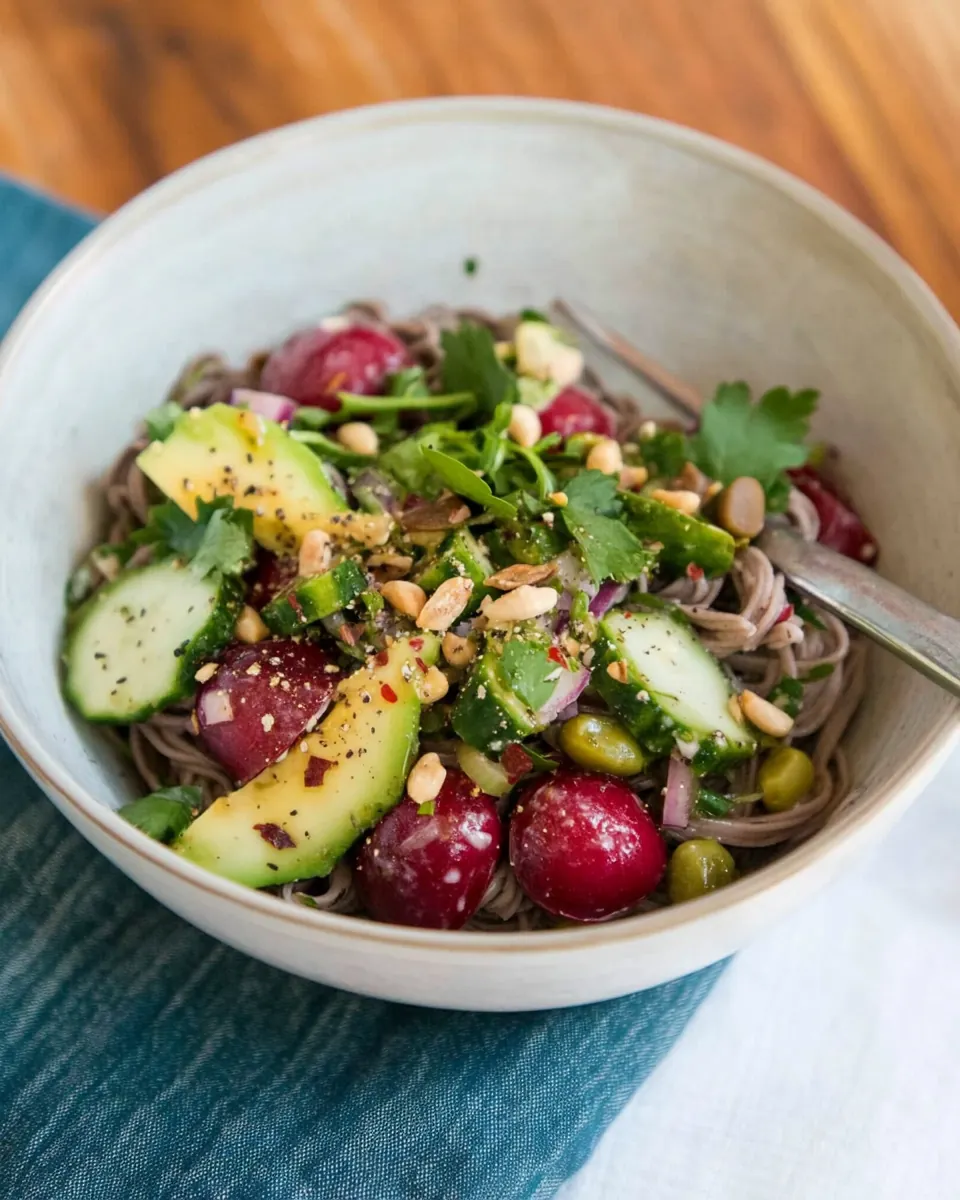 Polish Summer Soba Salad