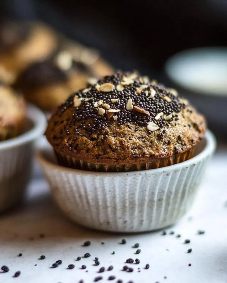 Poppy Breakfast Muffins