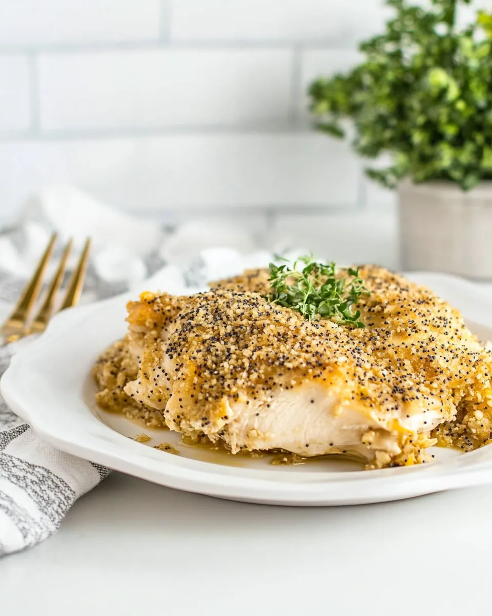 Poppy Seed Chicken