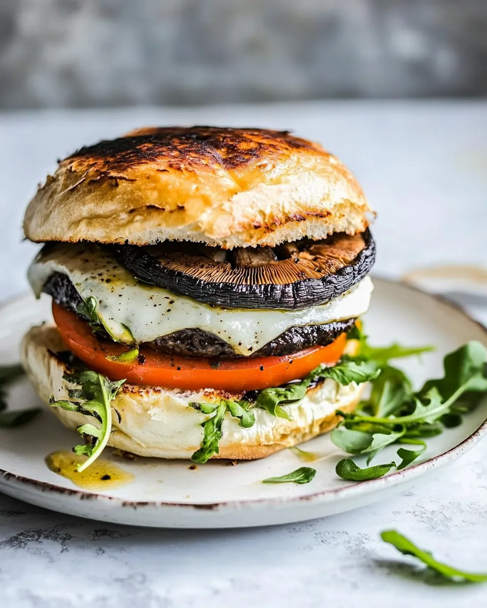 Portobello Mushroom Burger