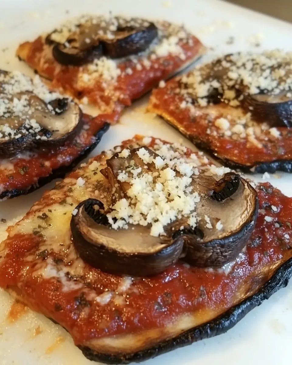 Portobello Mushroom Pizza