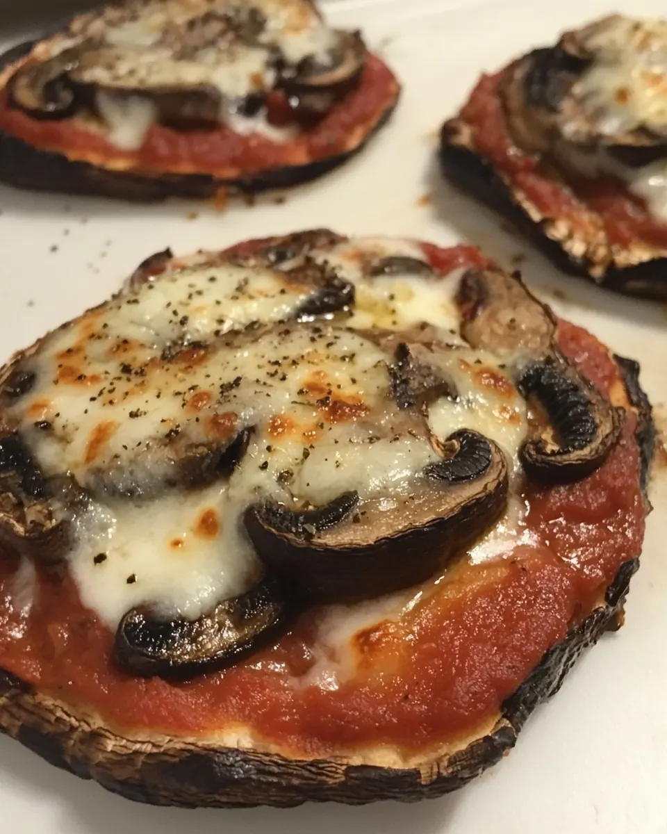 Portobello Mushroom Pizza