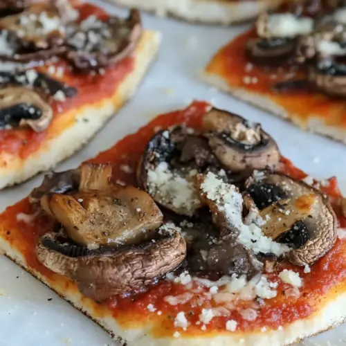Portobello Mushroom Pizza