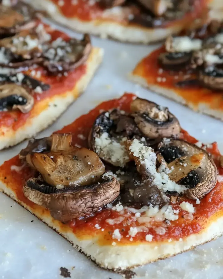 Portobello Mushroom Pizza
