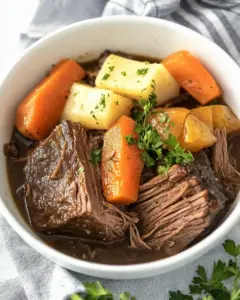 Pot Roast with Oyster Sauce Gravy