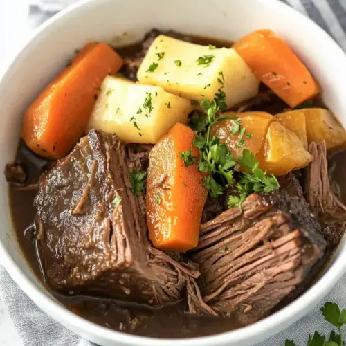 Pot Roast with Oyster Sauce Gravy