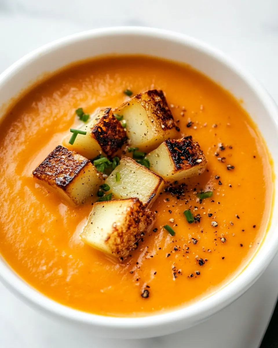 Potato Leek Tomato Soup