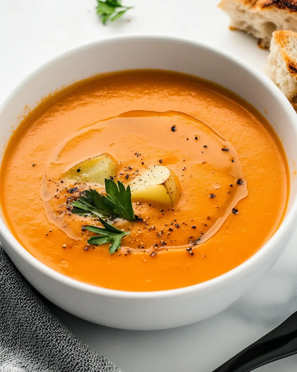 Potato Leek Tomato Soup