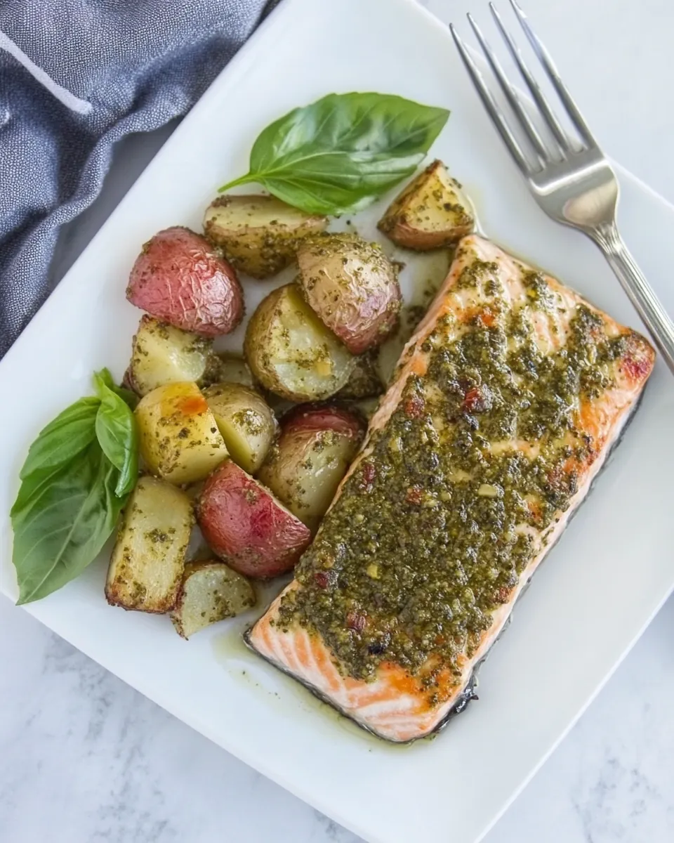 Potato Shingled Salmon