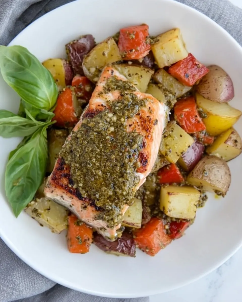 Potato Shingled Salmon