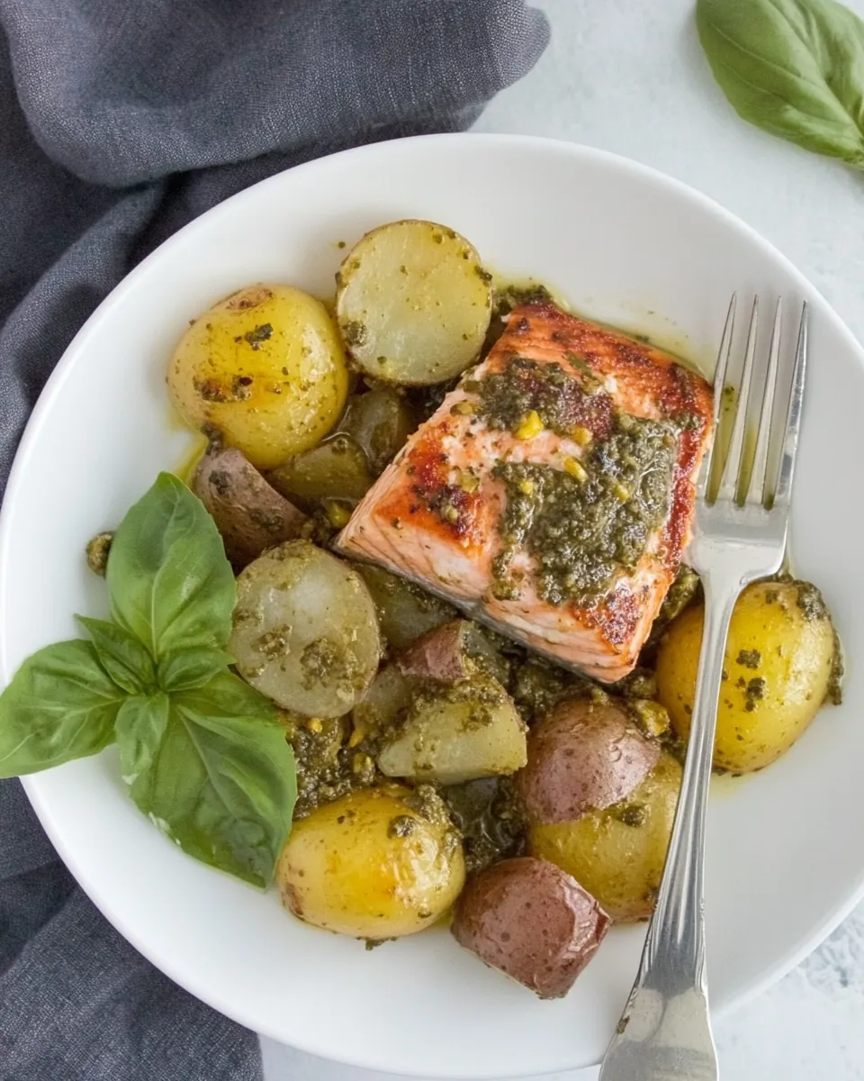 Potato Shingled Salmon