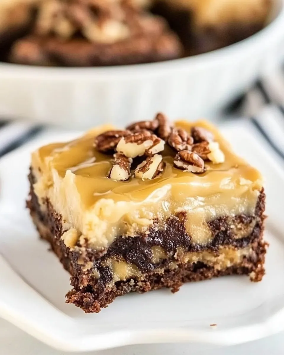 Praline Brownies
