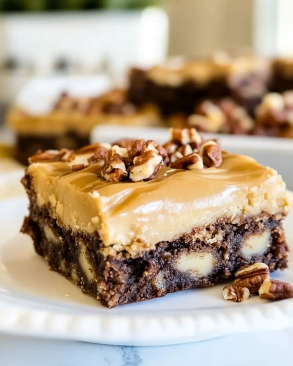 Praline Brownies