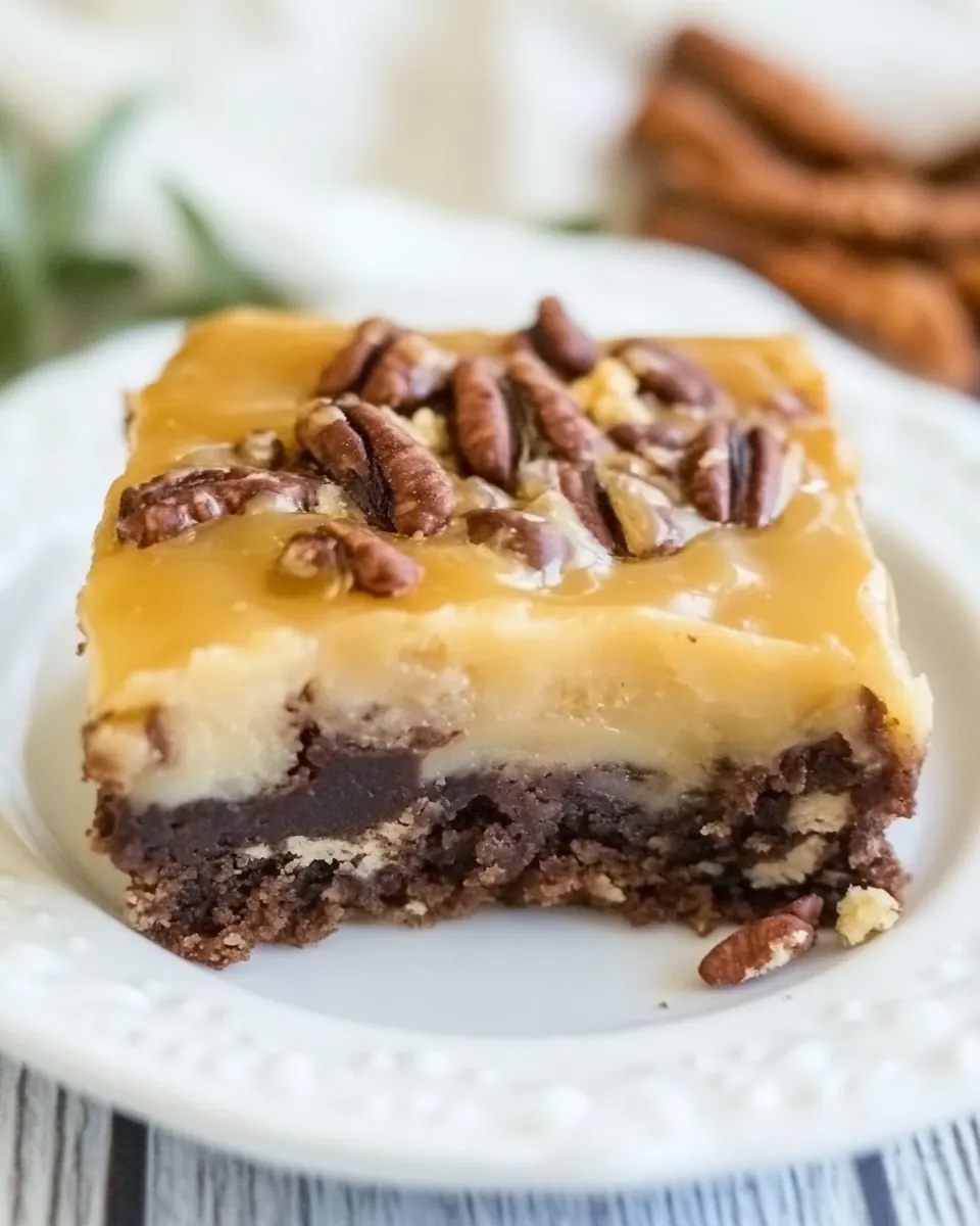 Praline Brownies