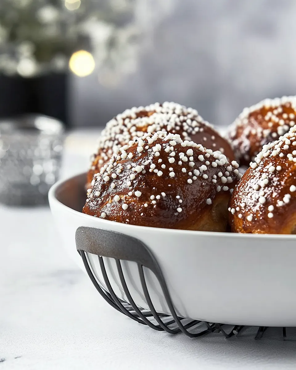 Pretzel Rolls