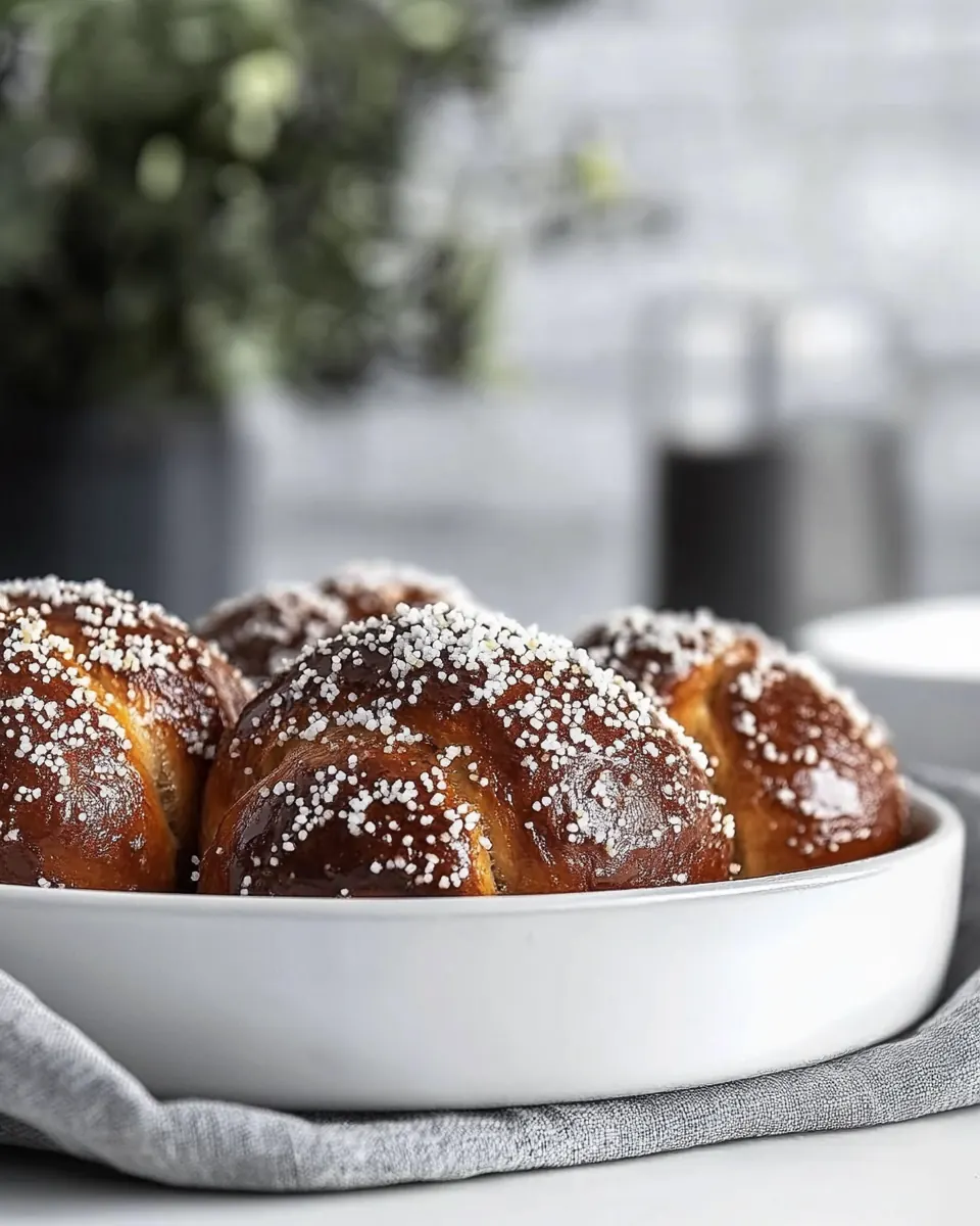 Pretzel Rolls
