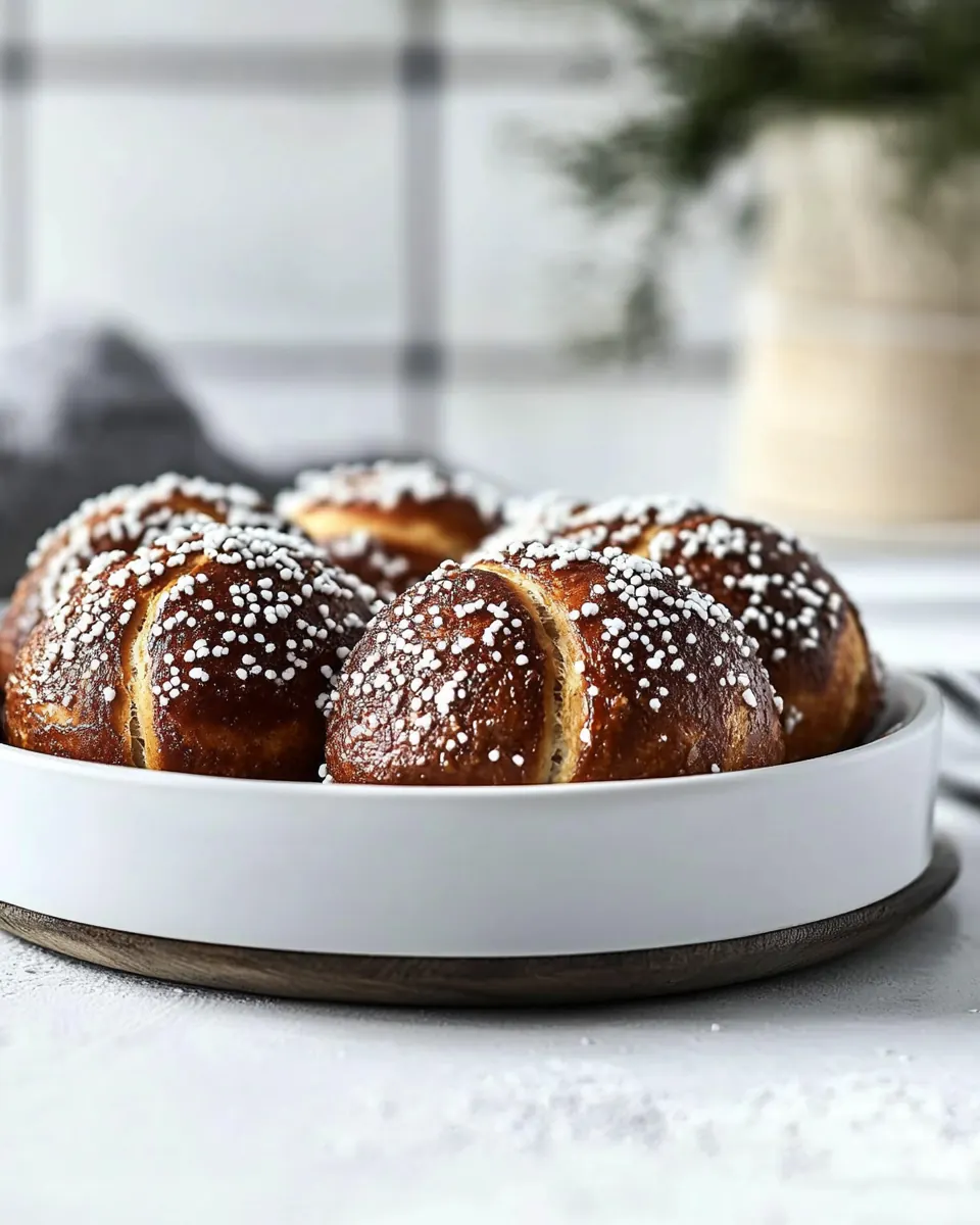 Pretzel Rolls